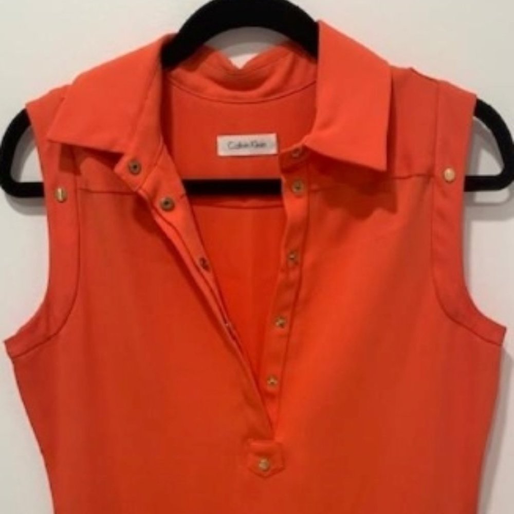 Orange Summer Dress